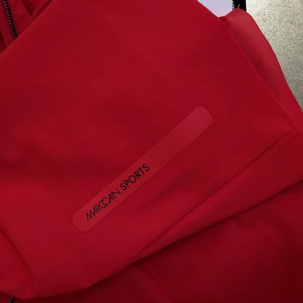 Marc Cain Sports Red Half Zip Stretch Top | N4 | US 10 | MSRP $280 - Picture 11 of 16